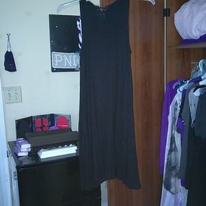 Long black dress